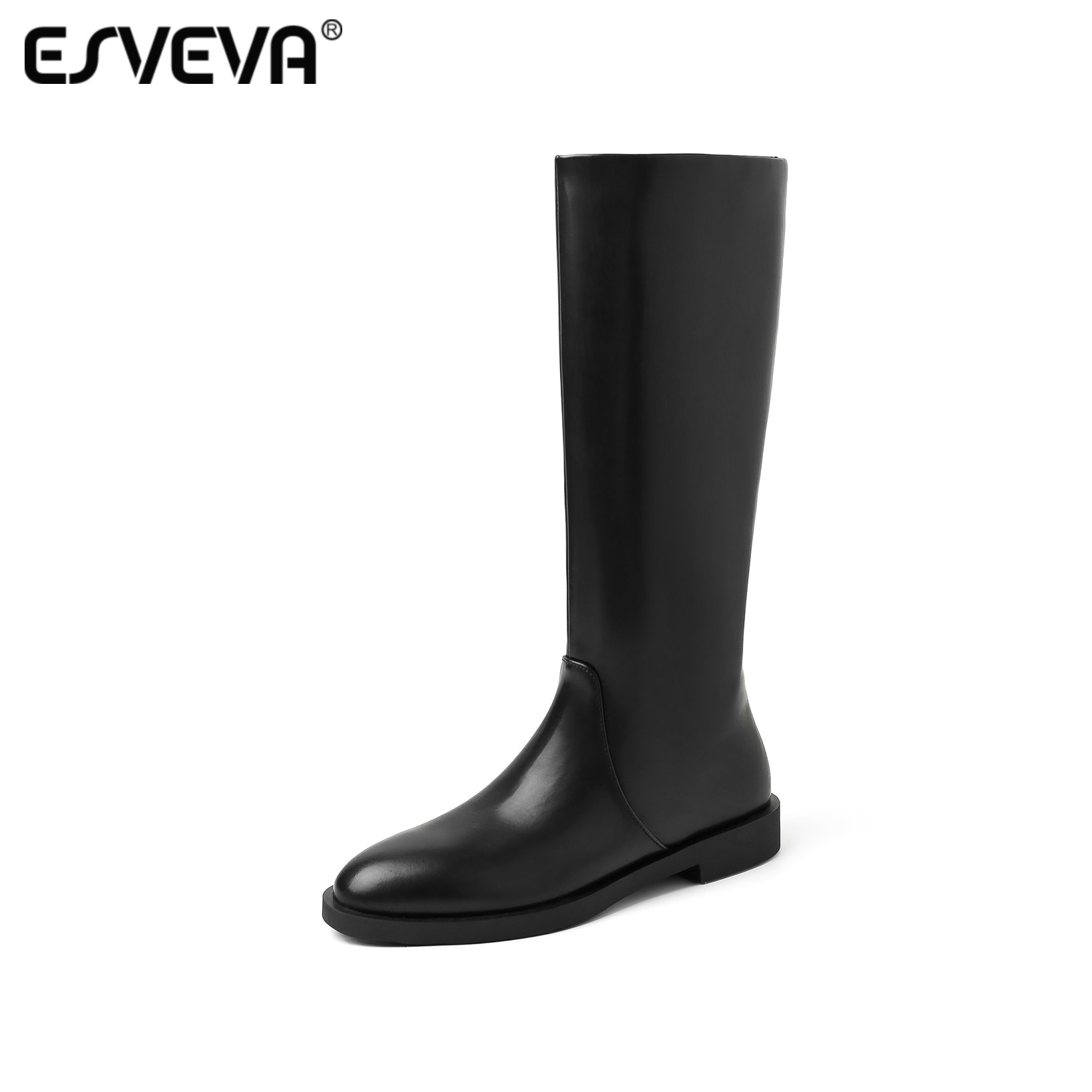 Winter Fashion Women Boots - ESVEVA 2027 Fashion Women Knee High