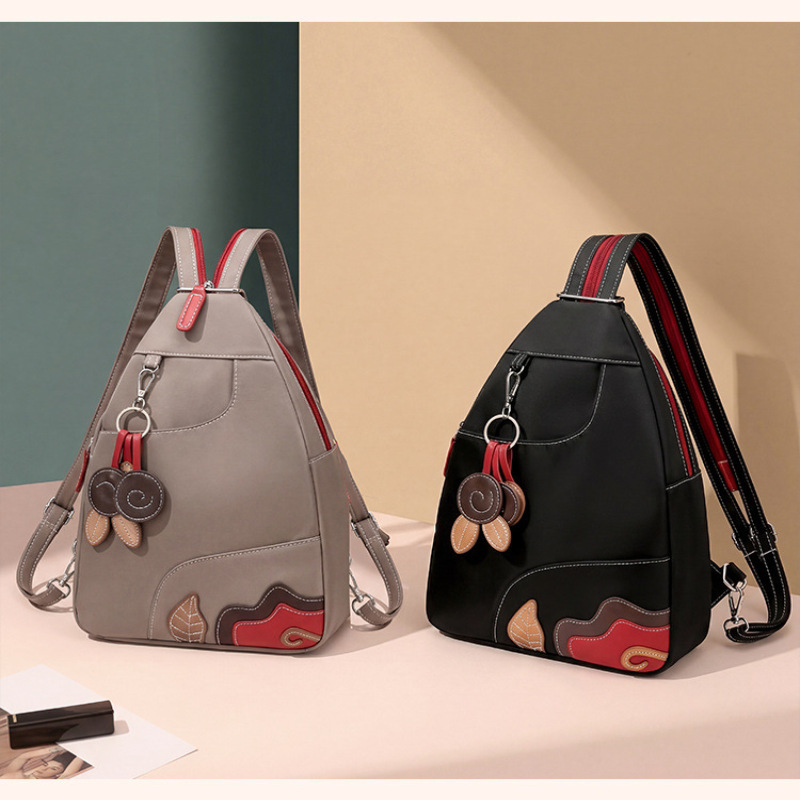 Women Fashion Simple - Women Backpack Outdoor Casual Waterproof Solid