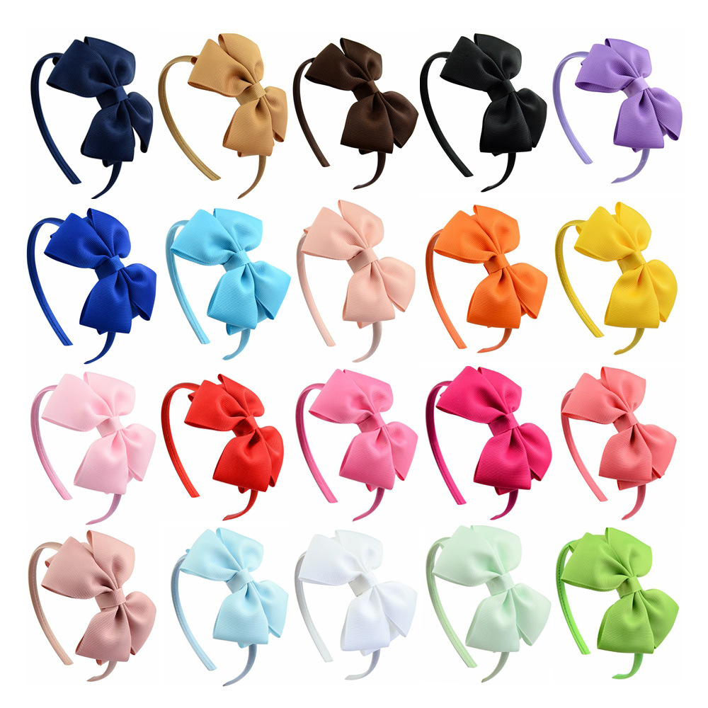Women'S Fashion Boutique - New Fashion Layered Hairbands Solid Grosgrain