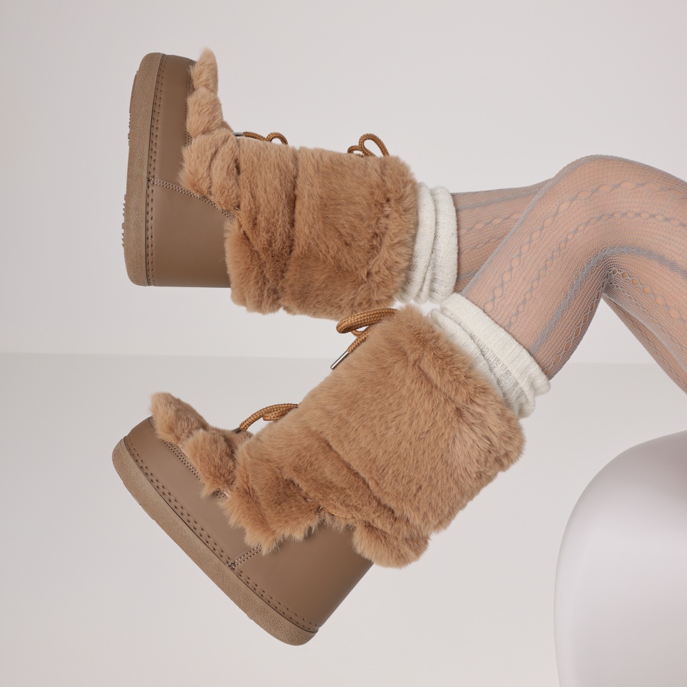 Furry Boots For Women Round To - đánh giá và giá Winter Fashion Women Boots