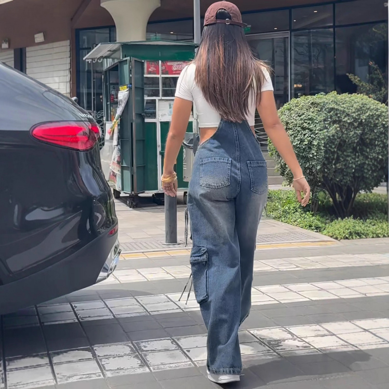 Trendy Women's Casual Straight - đánh giá và giá Women'S Fashion Overalls