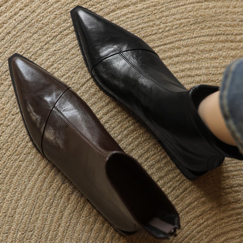 Women Pointed Short Boots 2025 - đánh giá và giá Women'S Fashion Korea
