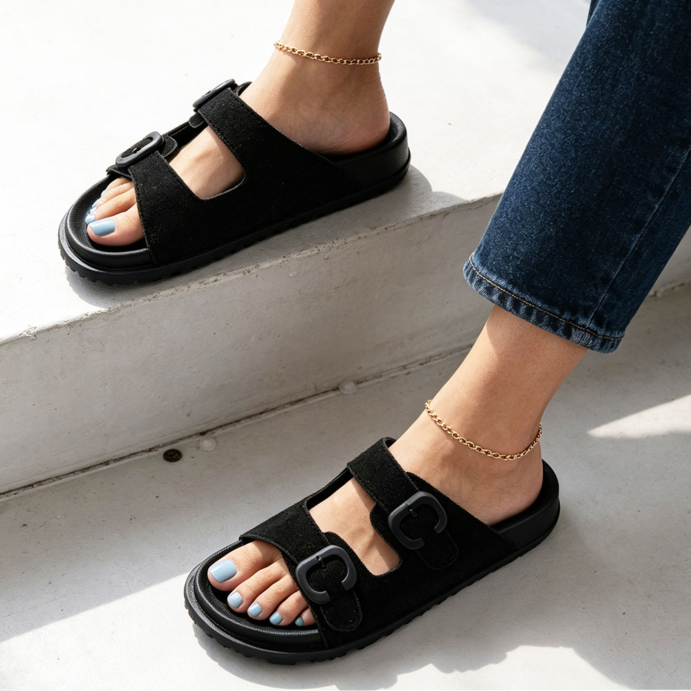 Women Plus Size Open Toe Doubl - đánh giá và giá Women'S Fashion Korea