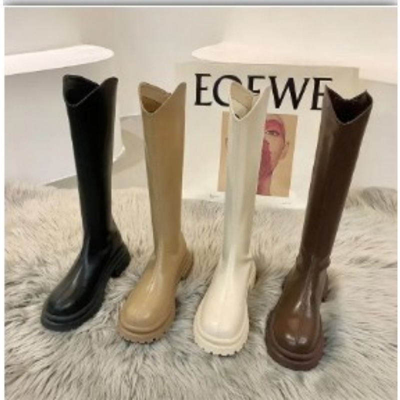 Retro Bare Colored Boots Women - đánh giá và giá Winter Fashion Women Boots