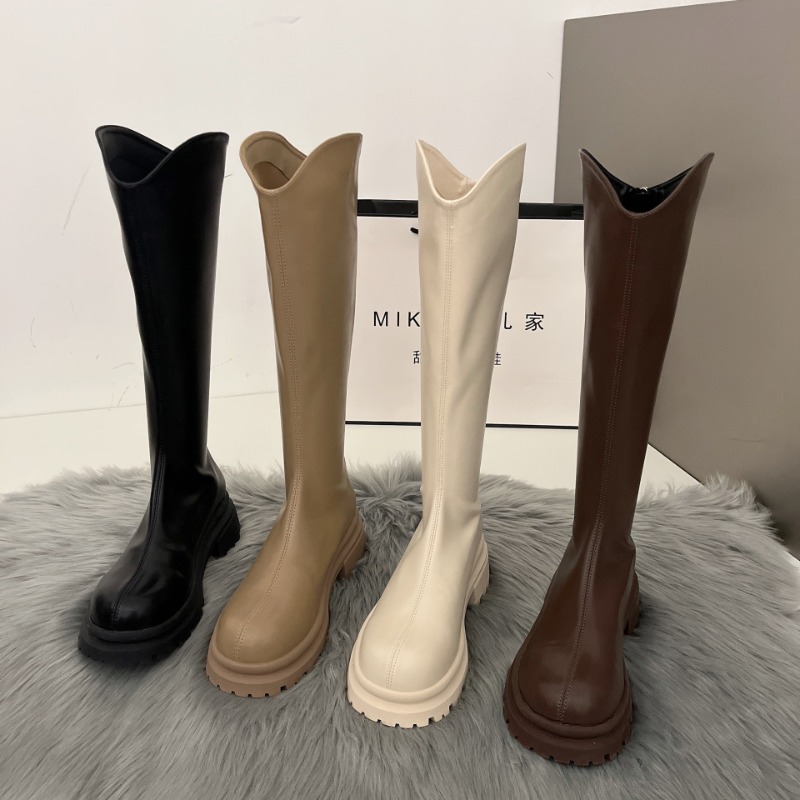 Retro Bare Colored Boots Women - đánh giá và giá Winter Fashion Women Boots