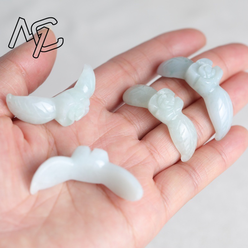 2PC Natural White Jadeite Jade - đánh giá và giá Women'S Fashion Earrings
