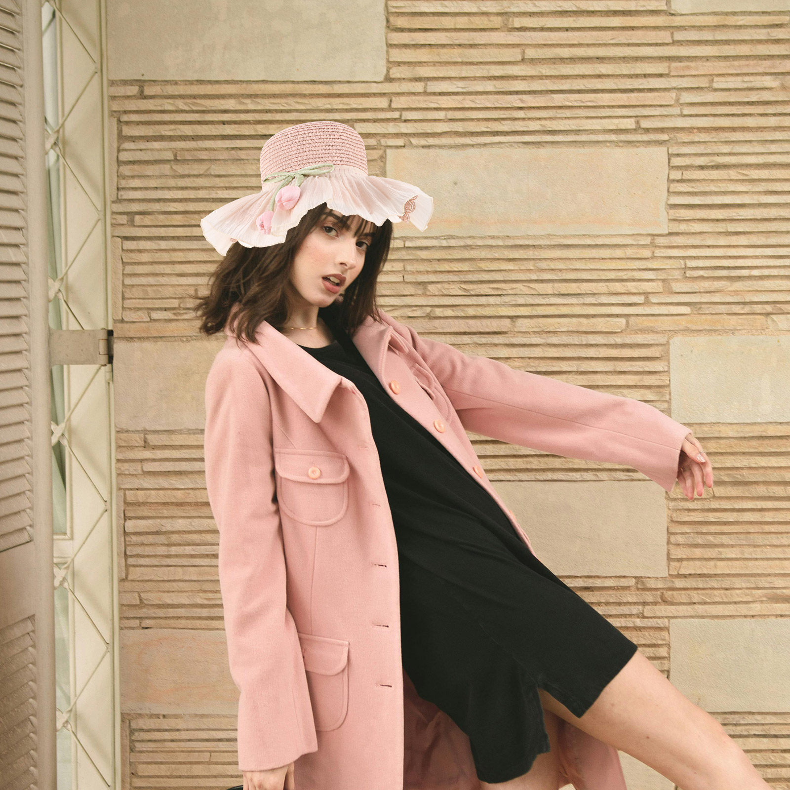 Girl Summer Straw Sun Hat Brea - đánh giá và giá Straw Hat Summer