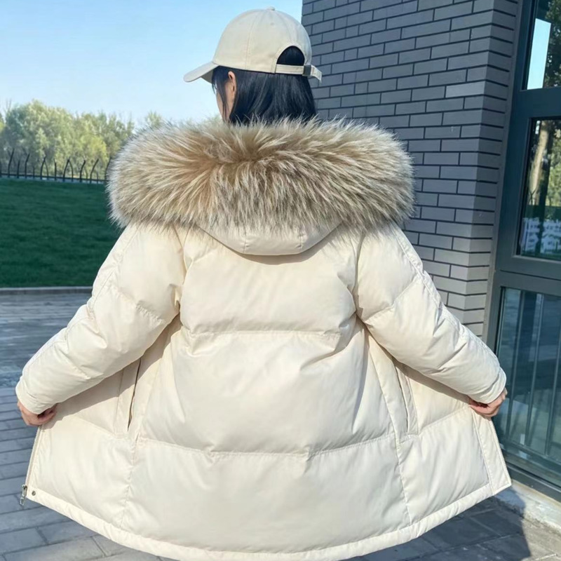 Raccoon Fur Collars For Jacket - đánh giá và giá Women'S Fashion Parka