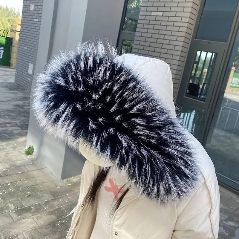 Raccoon Fur Collars For Jacket - đánh giá và giá Women'S Fashion Parka