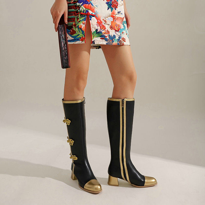 Big Size Fashion Knee High Boo - đánh giá và giá Winter Fashion Women Boots
