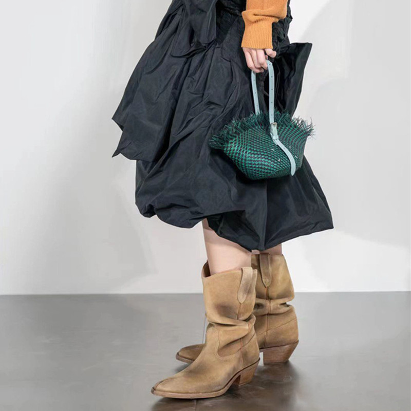 Fashion Vintage Boots Split To - đánh giá và giá Women'S Fashion Korea