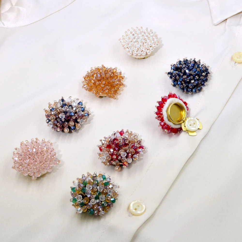 2PCS Elegant Button Covers Han - đánh giá và giá Women Fashion Blouse