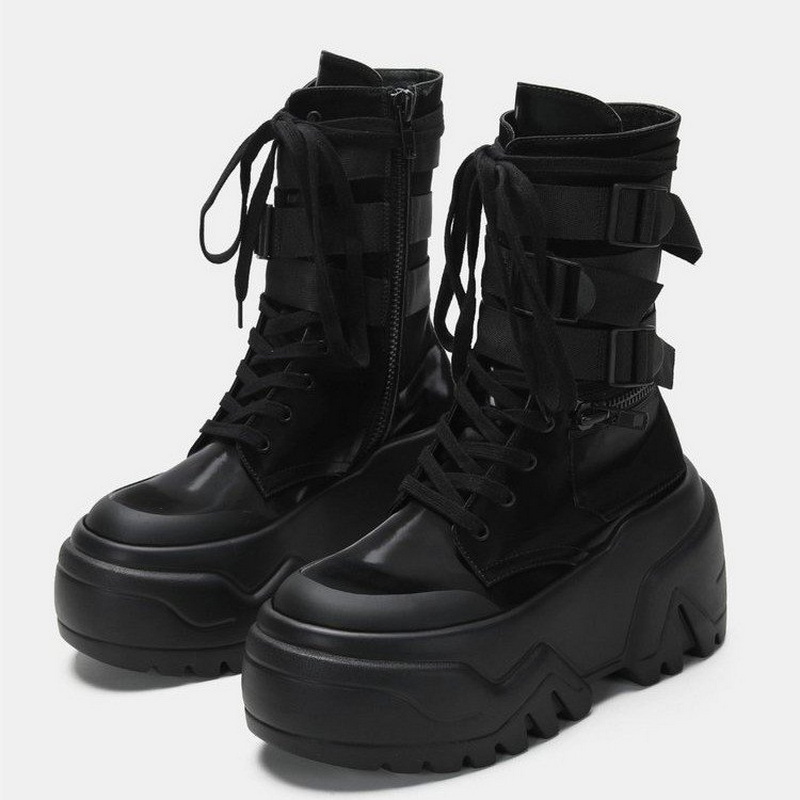 Hot Fashion Women Chunky Platf - đánh giá và giá Women'S Fashion Korea