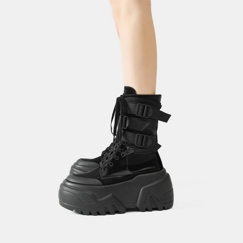 Hot Fashion Women Chunky Platf - đánh giá và giá Women'S Fashion Korea