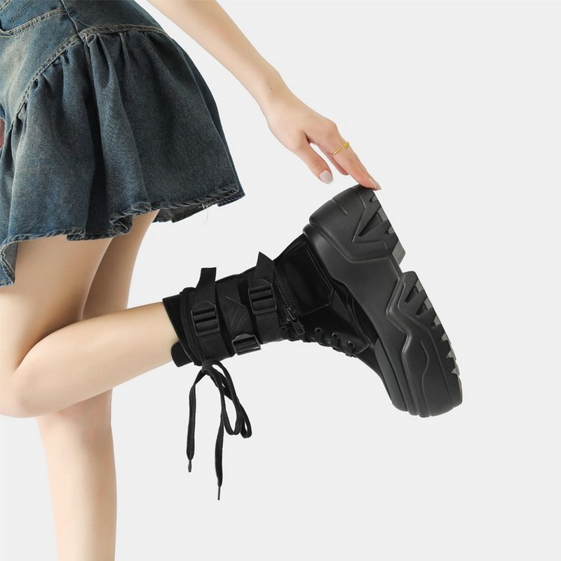 Hot Fashion Women Chunky Platf - đánh giá và giá Women'S Fashion Korea