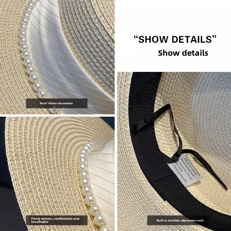 2025 New Style Hat Retro Flat  - đánh giá và giá Straw Hat Summer