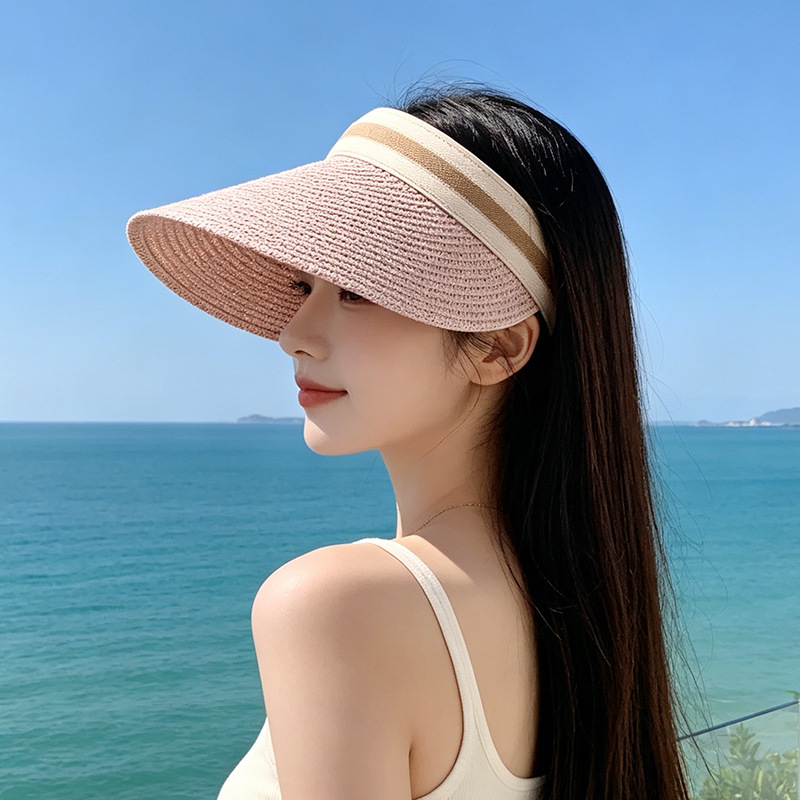 Customized Embroidered Logo Ou - đánh giá và giá Straw Hat Summer