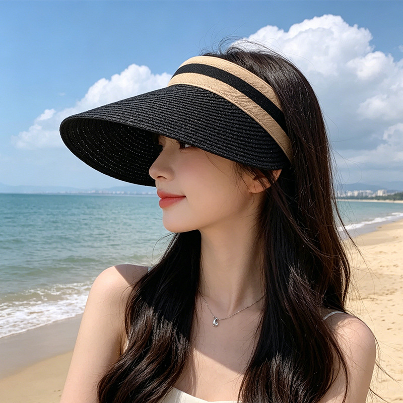 Customized Embroidered Logo Ou - đánh giá và giá Straw Hat Summer
