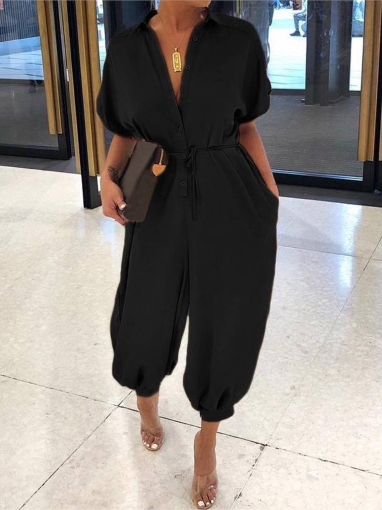 Summer Fashion V-Neck Button L - đánh giá và giá Women'S Fashion Overalls