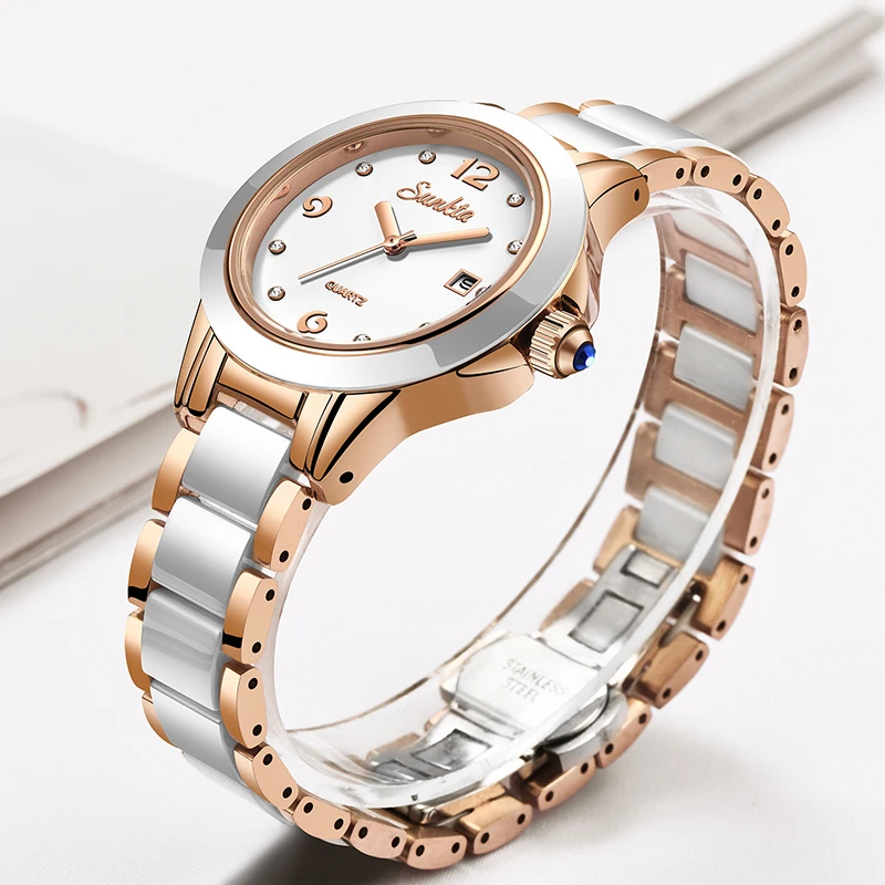 Sunkta Fashion Casual Quartz W - đánh giá và giá Women Fashion Simple