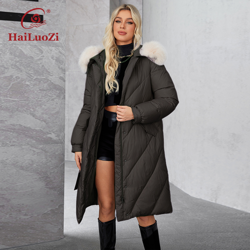 HaiLuoZi 2024 Women's Winter P - đánh giá và giá Women'S Fashion Parka