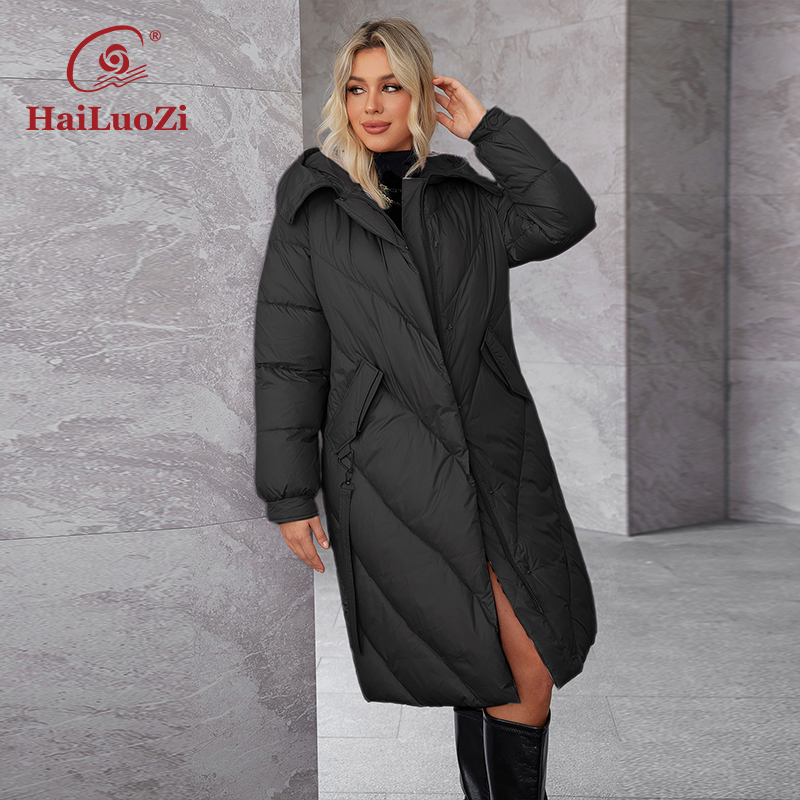 HaiLuoZi 2024 Women's Winter P - đánh giá và giá Women'S Fashion Parka