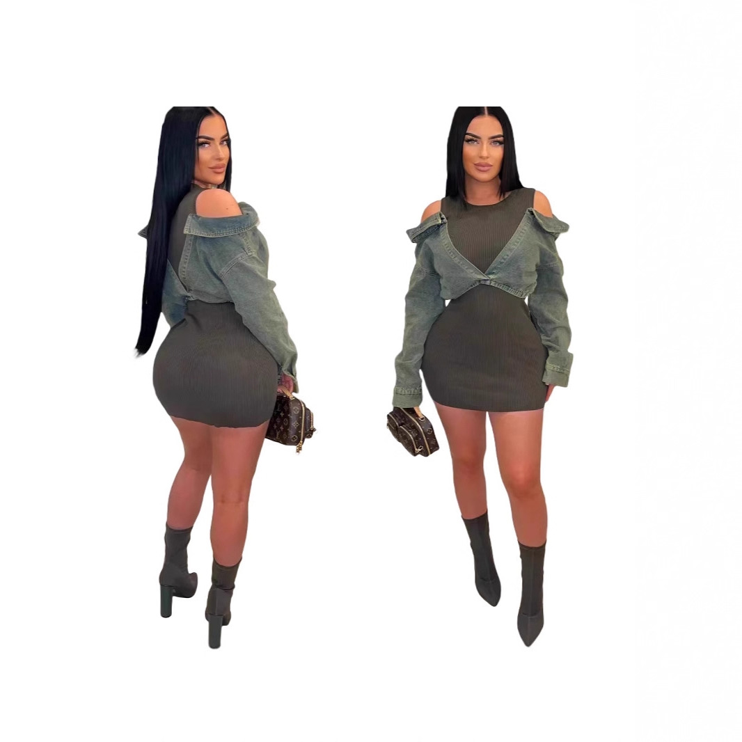 Women Denim Bodycon Jumpsuit D - đánh giá và giá Women'S Fashion Overalls