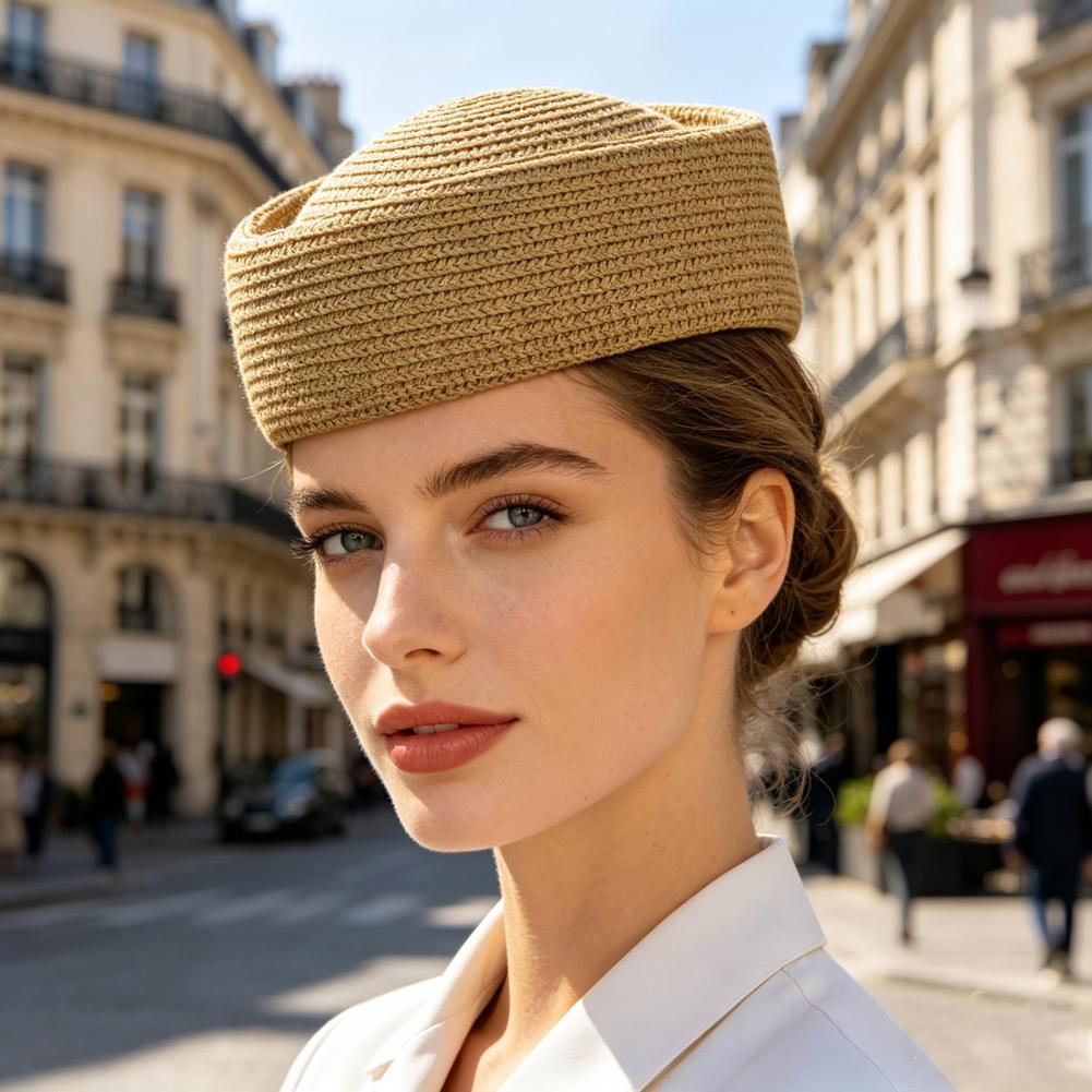 One Size Fits Most Hat Beret H - đánh giá và giá Straw Hat Summer