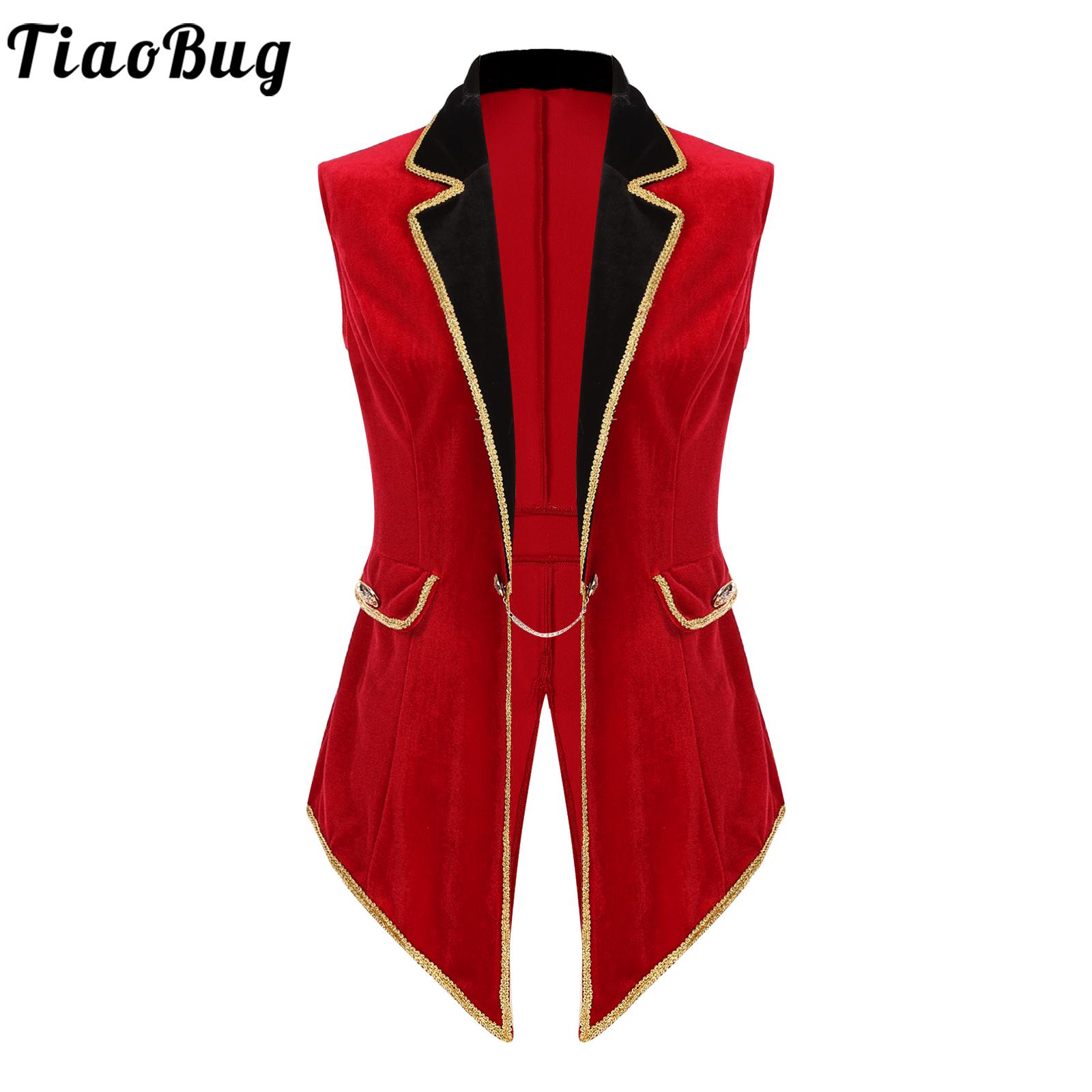 Womens Circus Ringmaster Costu - đánh giá và giá Velvet Blazer Women