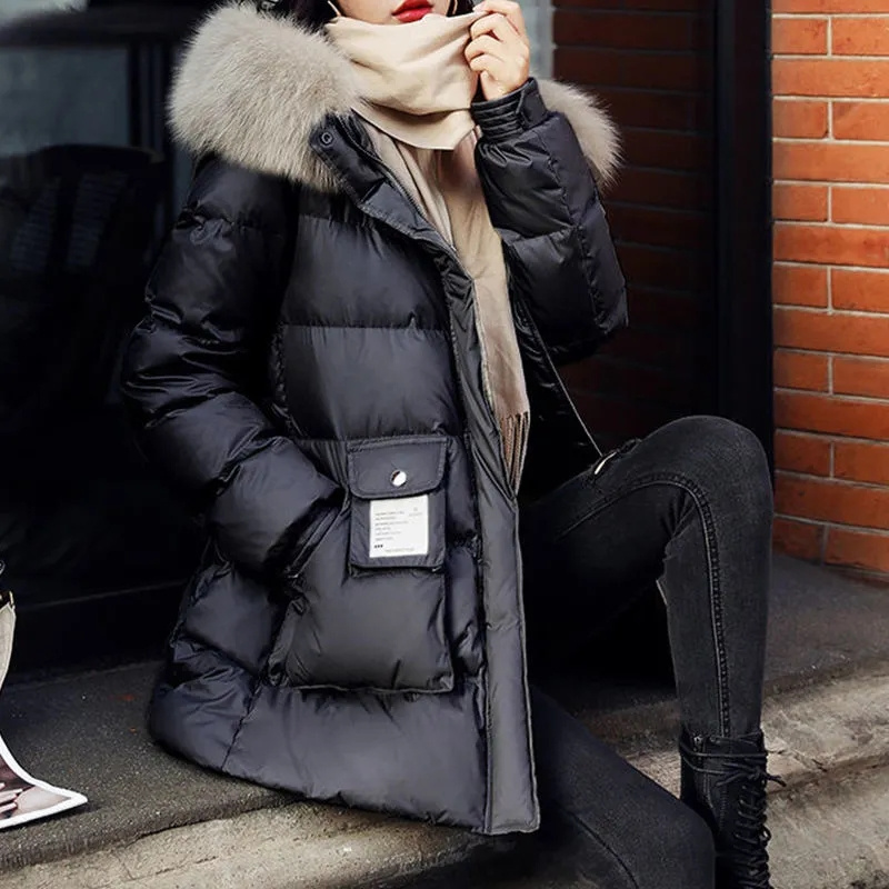 Down Cotton-Padded Jacket Fema - đánh giá và giá Women'S Fashion Parka