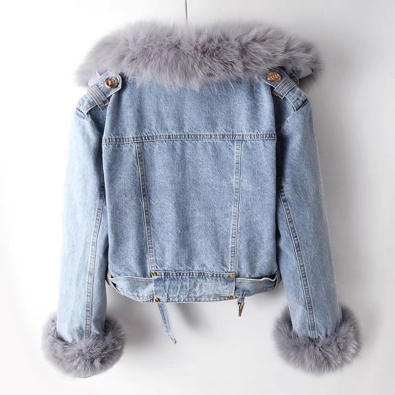 AW New Women Faux Fox Fur Coll - đánh giá và giá Women'S Fashion Parka