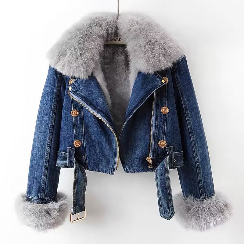 AW New Women Faux Fox Fur Coll - đánh giá và giá Women'S Fashion Parka