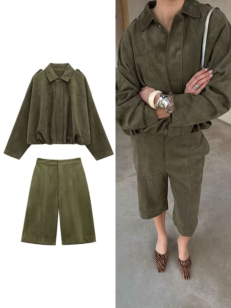 HH Female Street Fashion Suede - đánh giá và giá Women'S Fashion Bomber Jacket