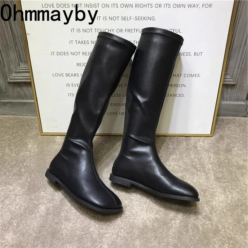 Street Style Stretch Women Kne - đánh giá và giá Winter Fashion Women Boots