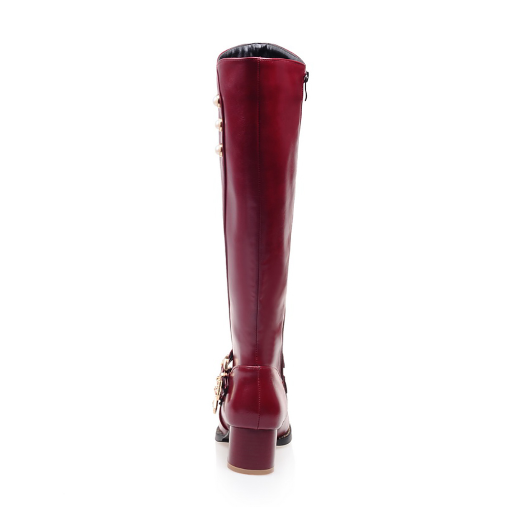 Thương Hiệu Thời Trang Màu Đỏ  - đánh giá và giá Winter Fashion Women Boots