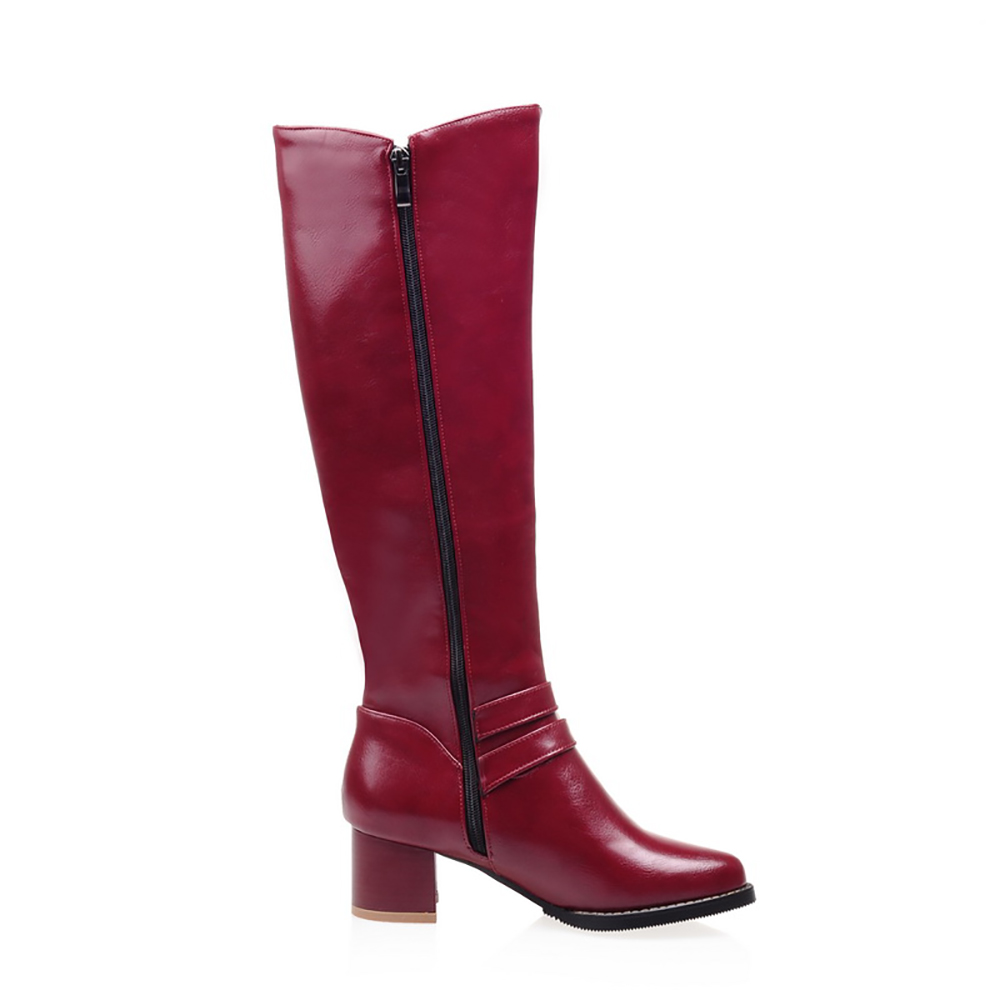 Thương Hiệu Thời Trang Màu Đỏ  - đánh giá và giá Winter Fashion Women Boots