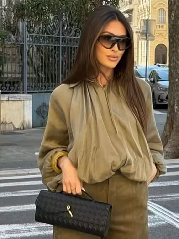 SLTNX Ruched Bomber Jackets fo - đánh giá và giá Women'S Fashion Bomber Jacket