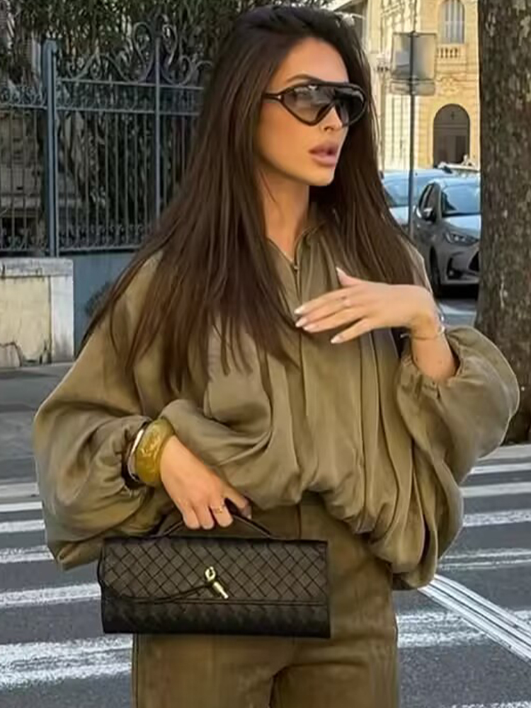SLTNX Ruched Bomber Jackets fo - đánh giá và giá Women'S Fashion Bomber Jacket