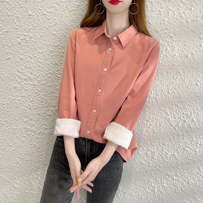 Fashion Add Velvet Warm Shirt  - đánh giá và giá Velvet Blazer Women