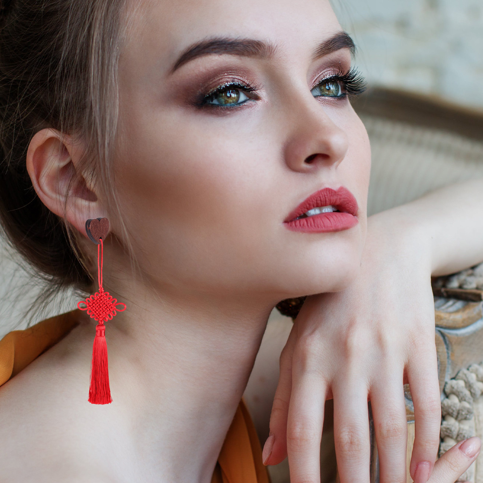 20Pcs Wooden Heart Earring Stu - đánh giá và giá Women'S Fashion Earrings
